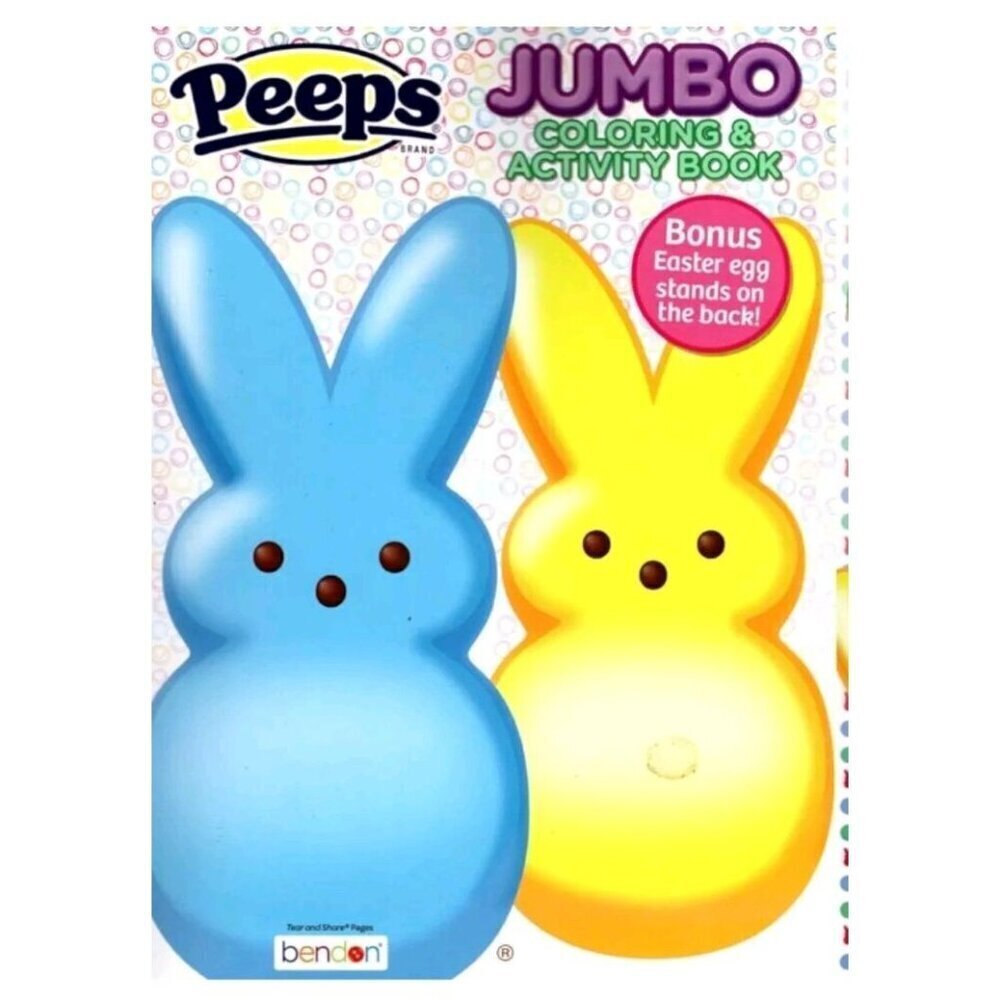 Peeps Jumbo Activity And Coloring Book